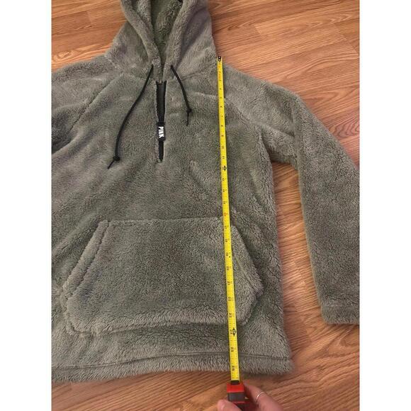Victoria’s Secret Half Zip Sherpa Pullover Size XS - Picture 2 of 6
